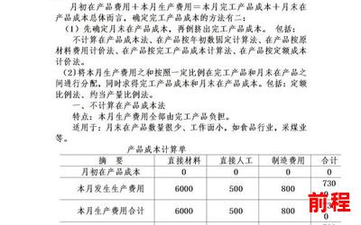 约当产量法全文免费阅读-约当产量法：全文免费阅读